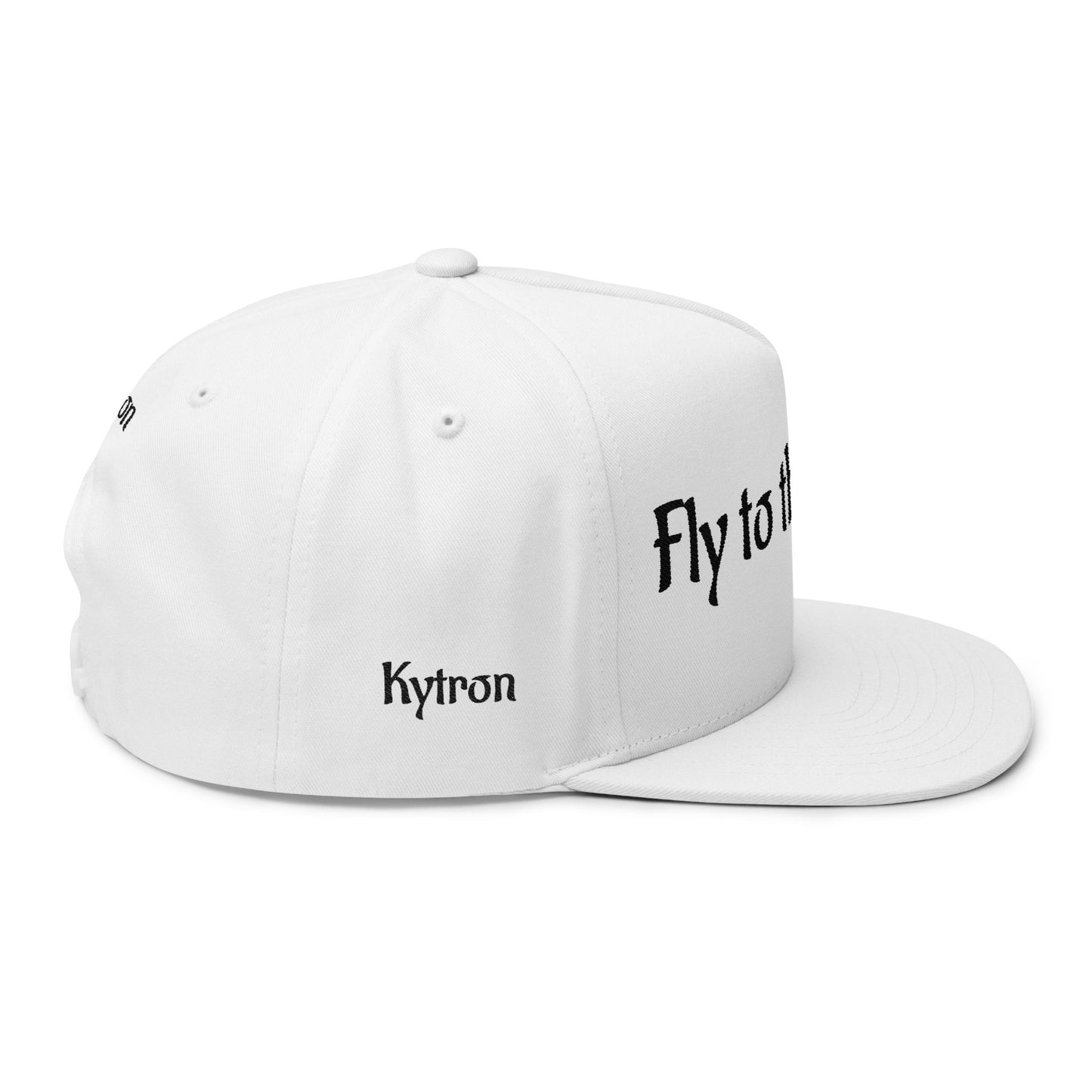 Flat Bill Cap (Embroidery)