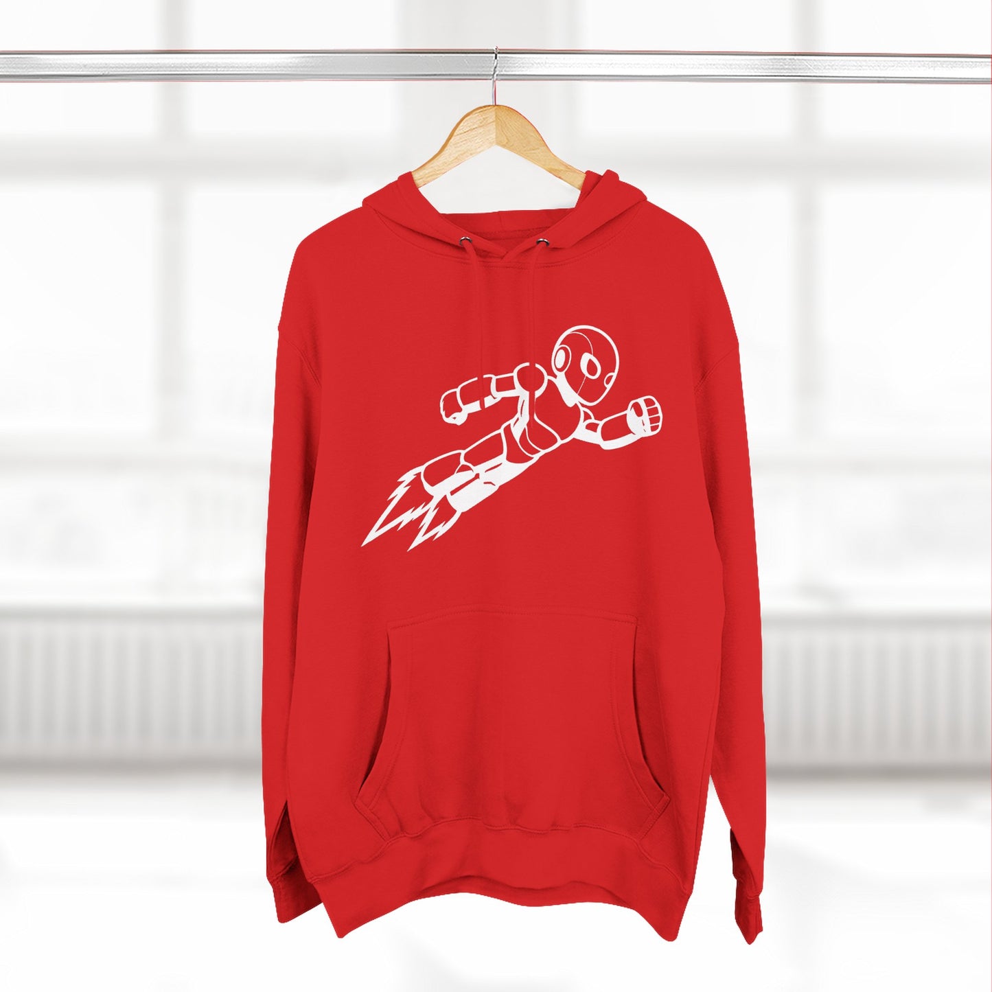 Three-Panel Fleece Hoodie Kytron