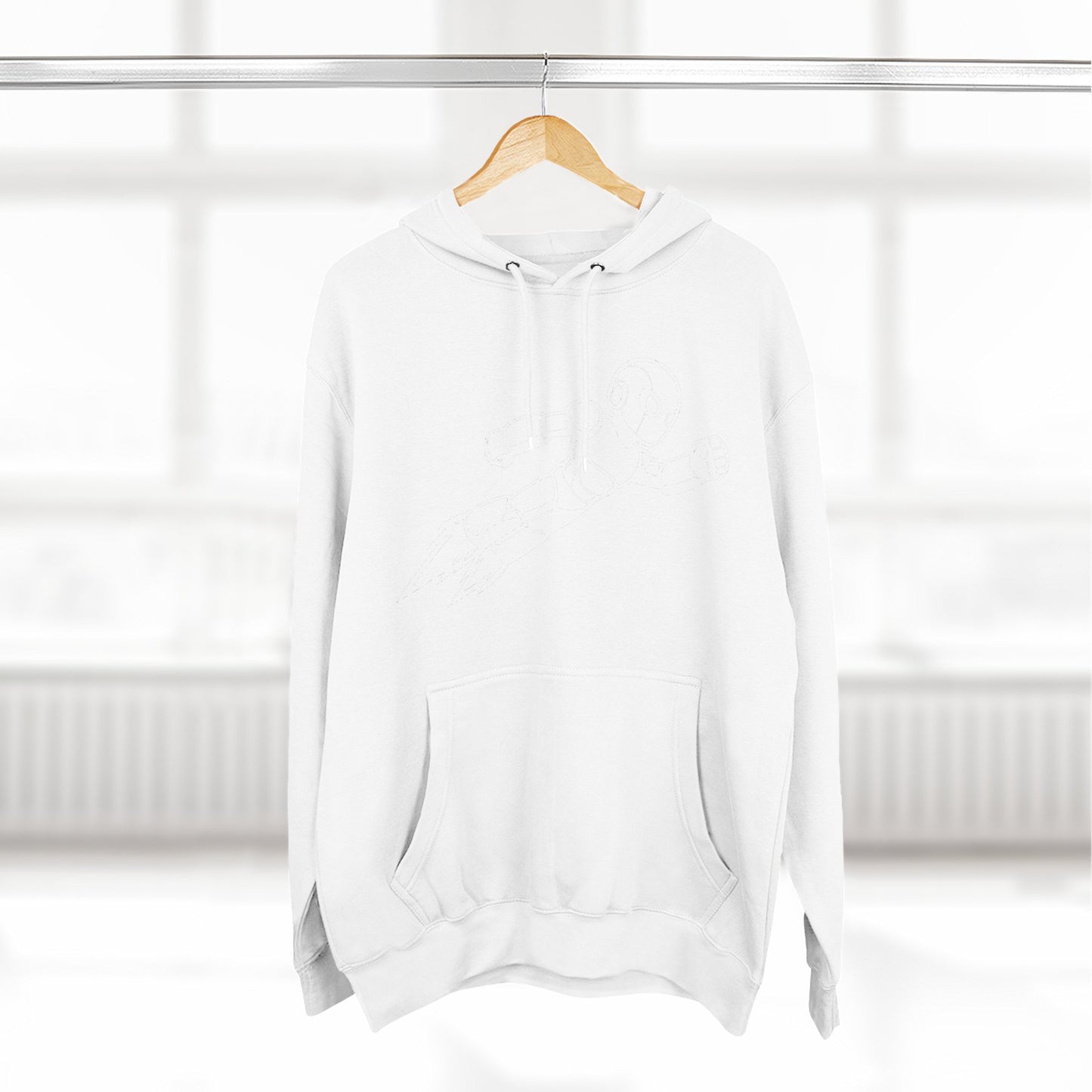 Three-Panel Fleece Hoodie Kytron