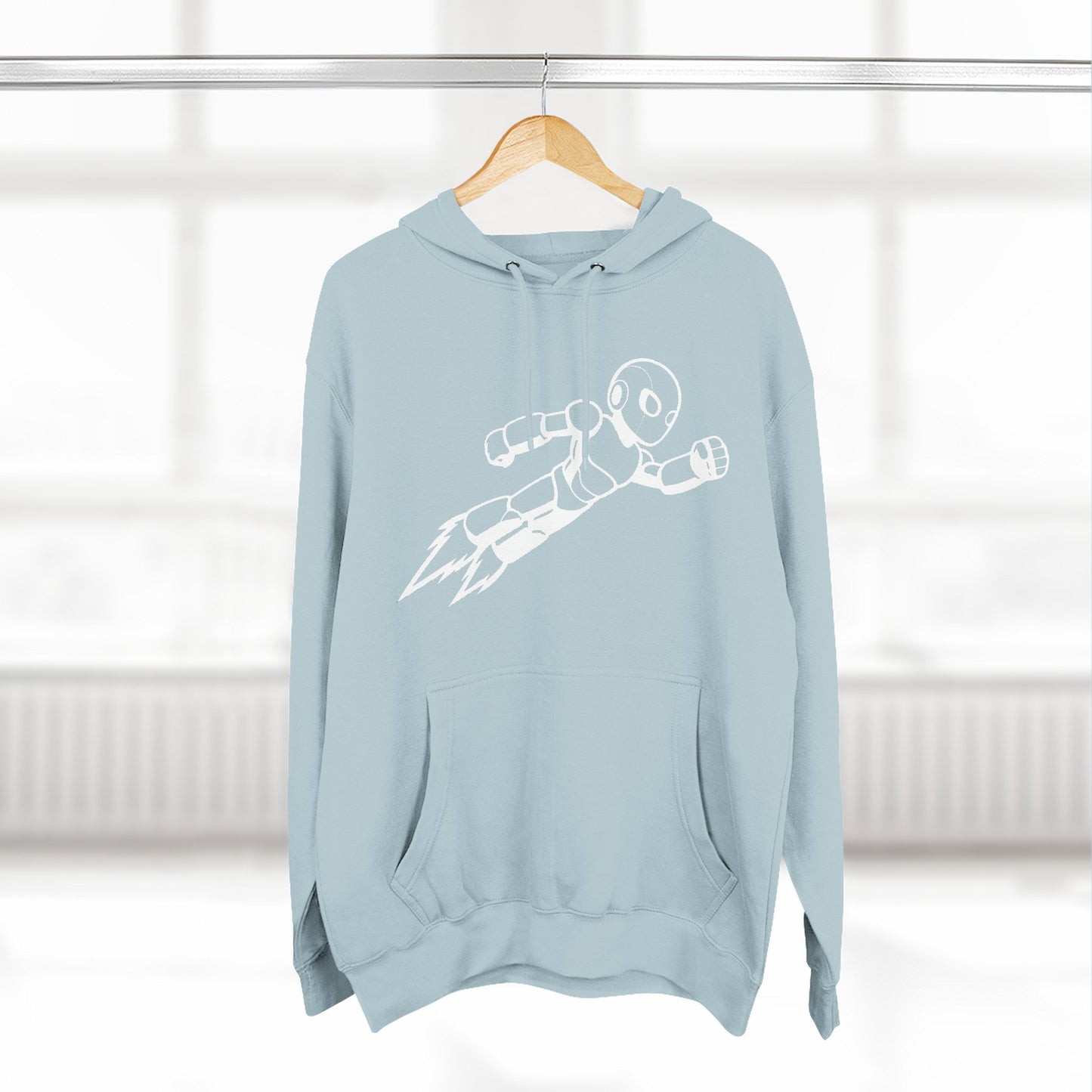 Three-Panel Fleece Hoodie Kytron