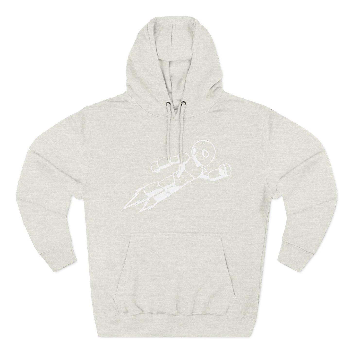 Three-Panel Fleece Hoodie Kytron