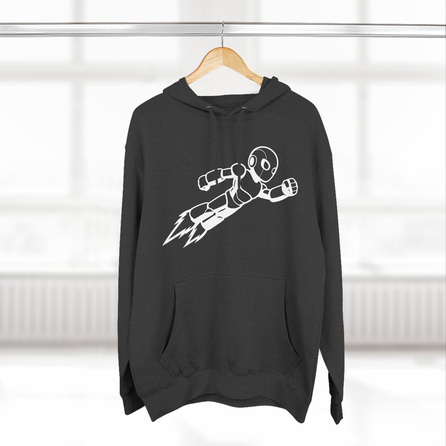 Three-Panel Fleece Hoodie Kytron