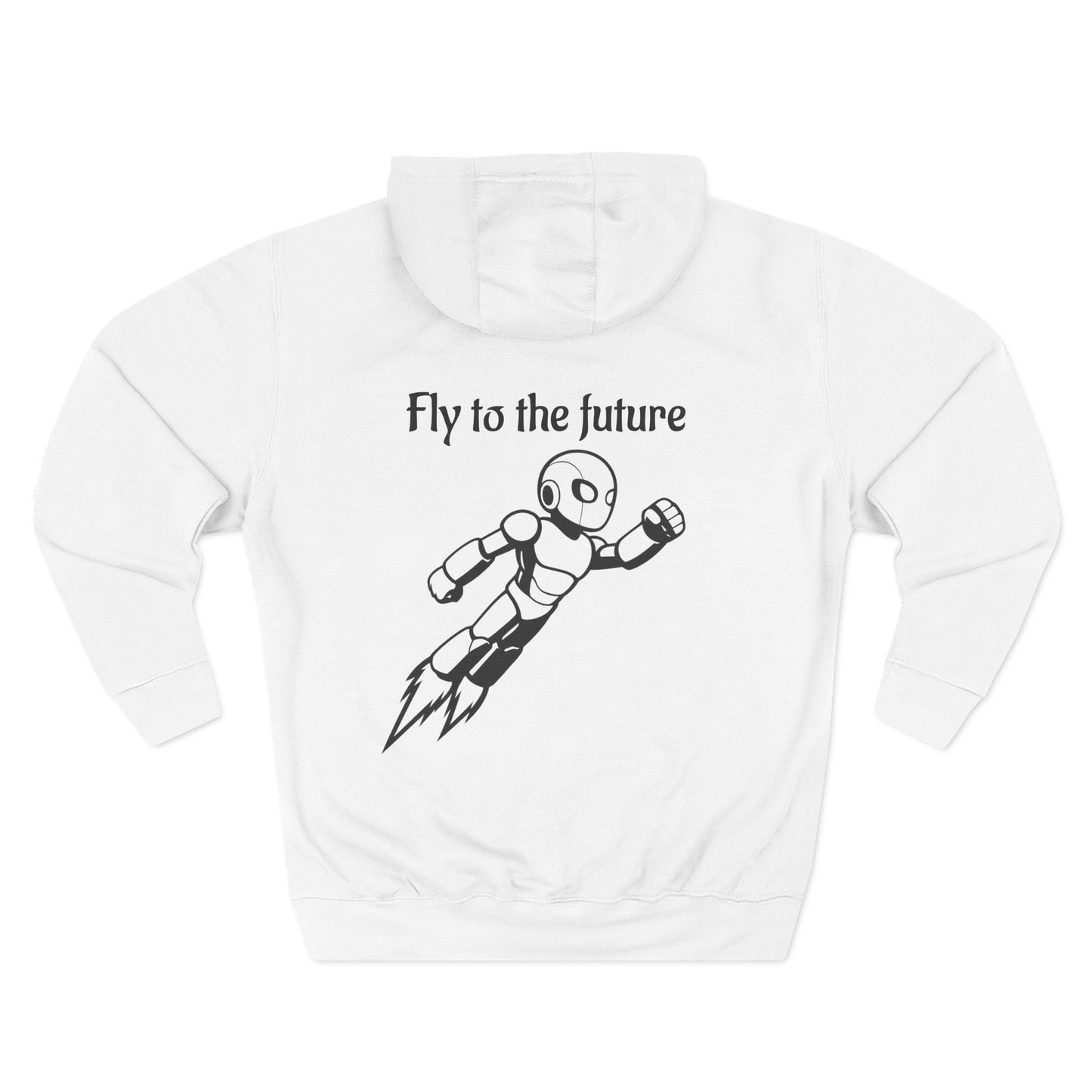Three-Panel Fleece Hoodie Kytron