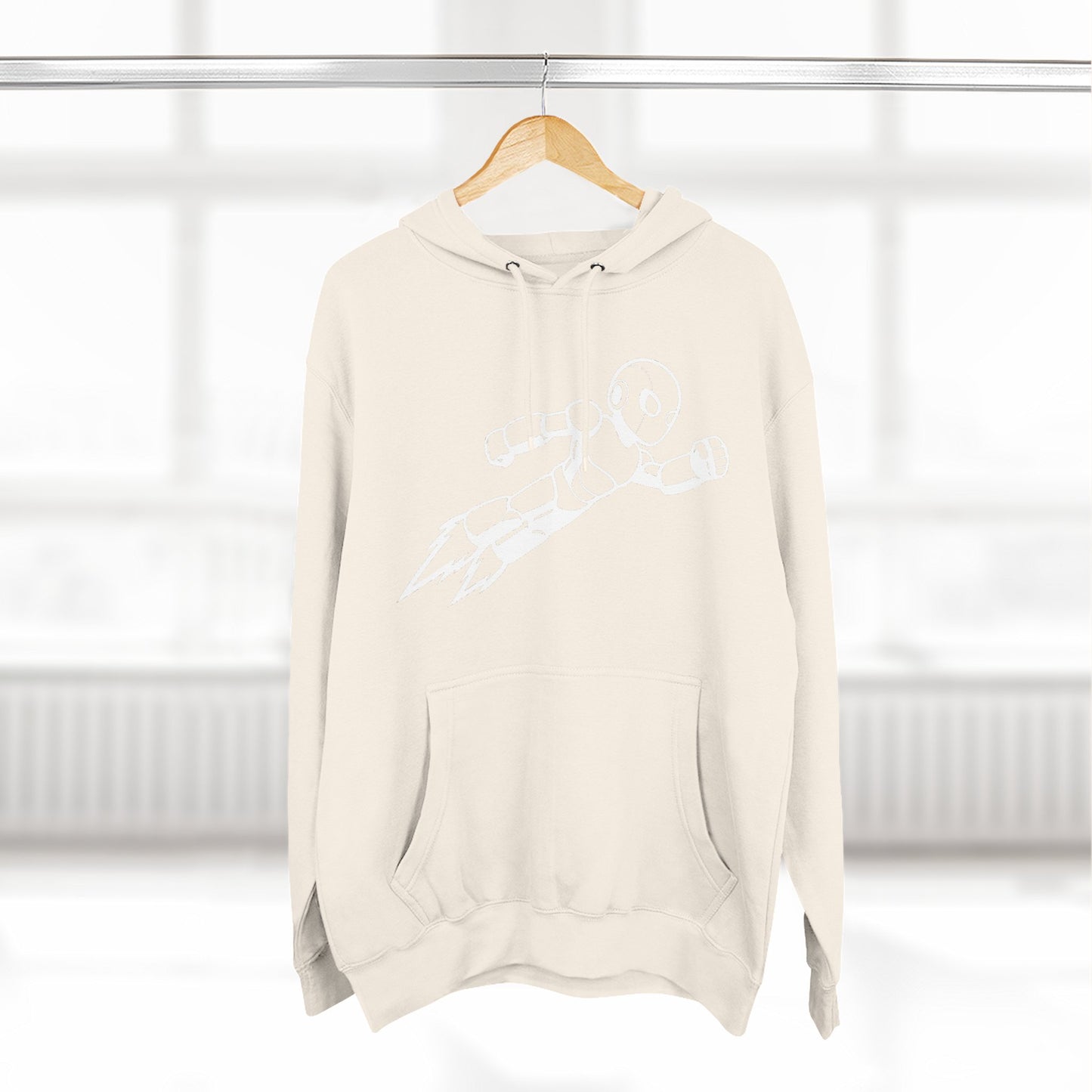 Three-Panel Fleece Hoodie Kytron