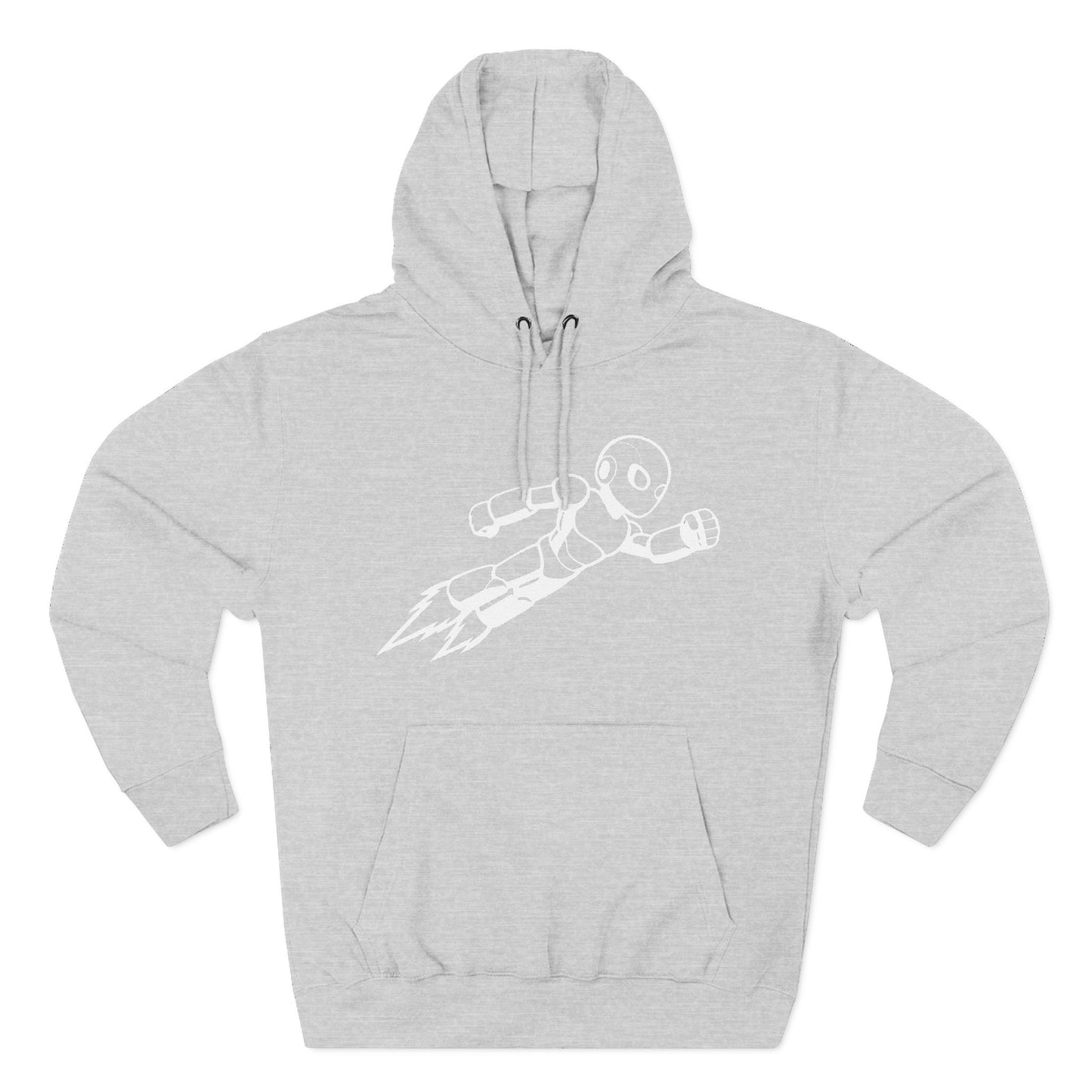 Three-Panel Fleece Hoodie Kytron