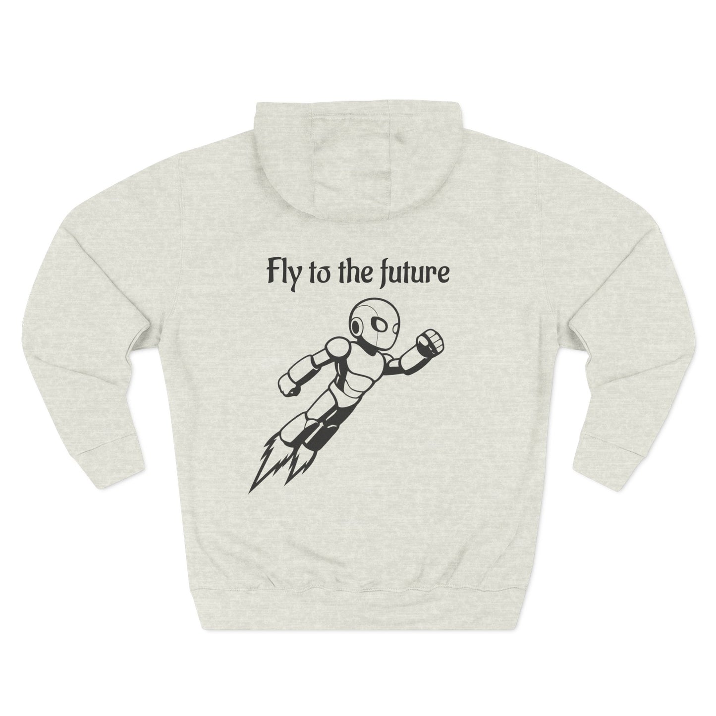 Three-Panel Fleece Hoodie Kytron