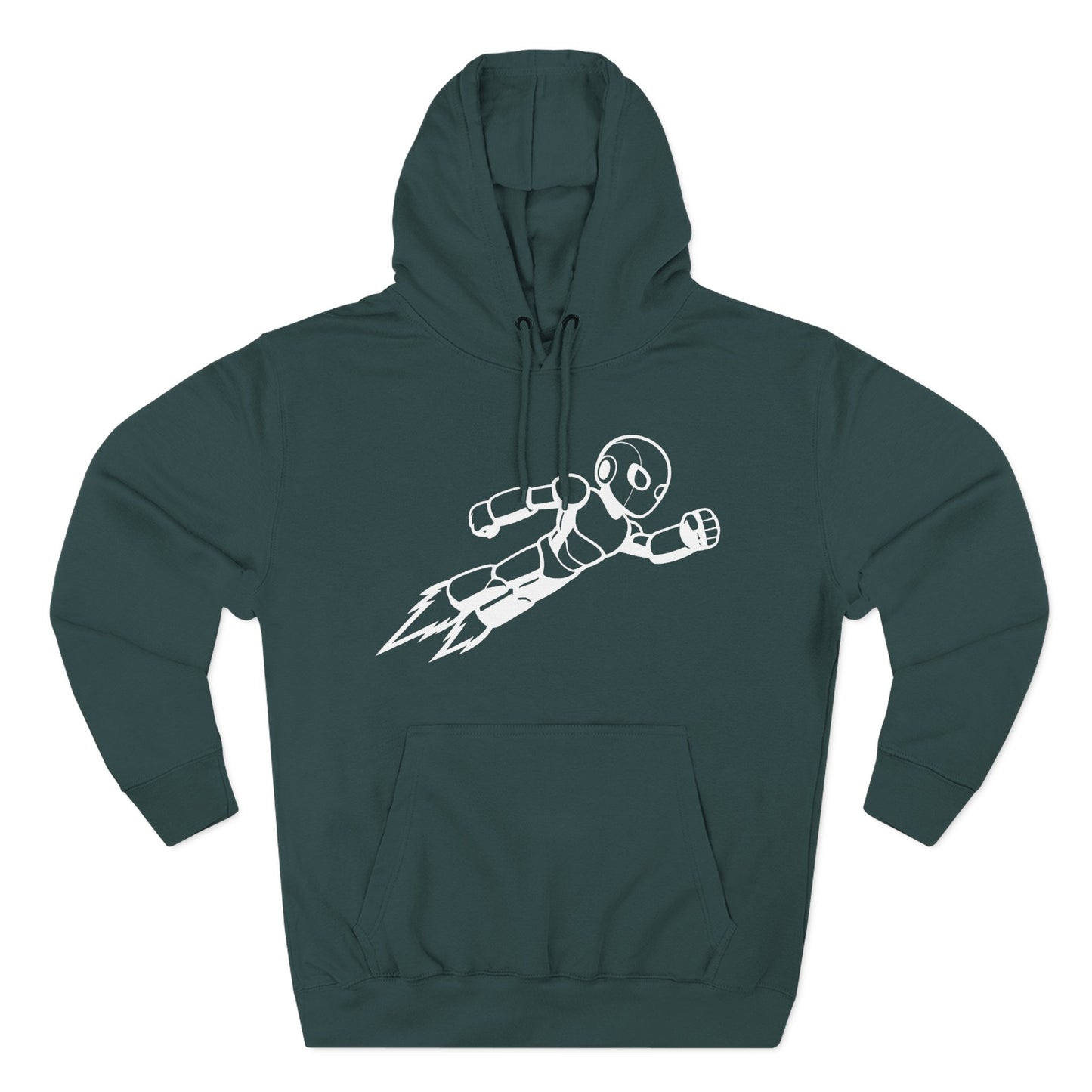 Three-Panel Fleece Hoodie Kytron