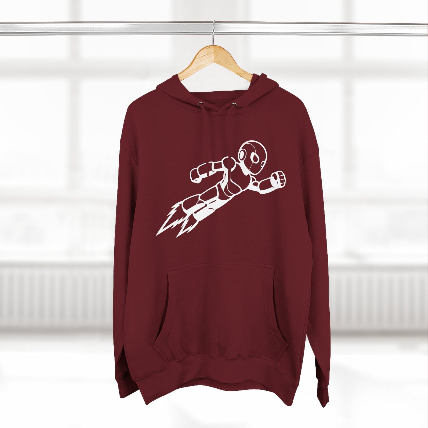 Three-Panel Fleece Hoodie Kytron