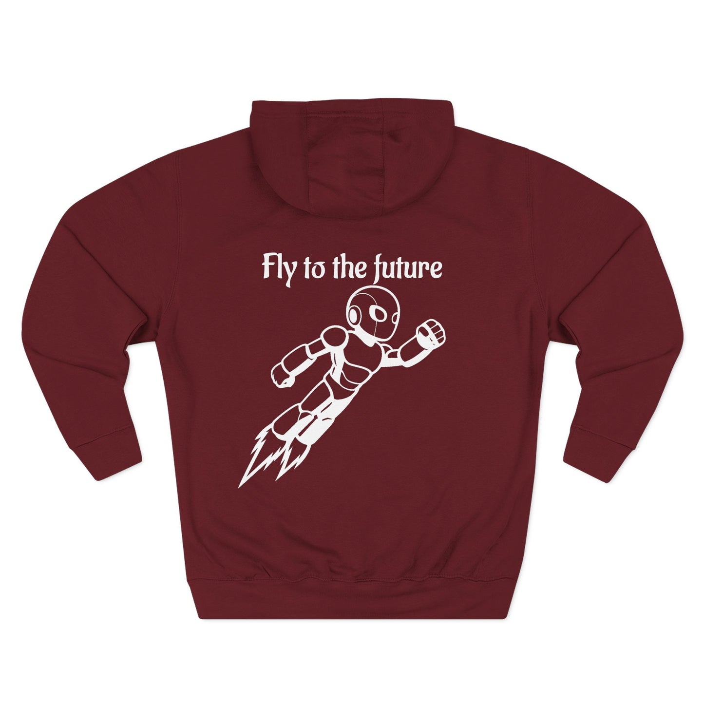 Three-Panel Fleece Hoodie Kytron