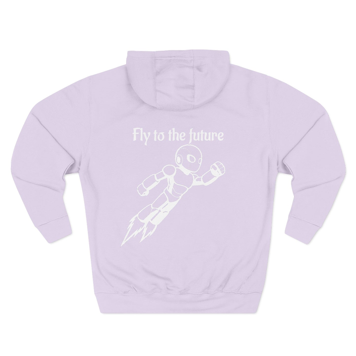 Three-Panel Fleece Hoodie Kytron