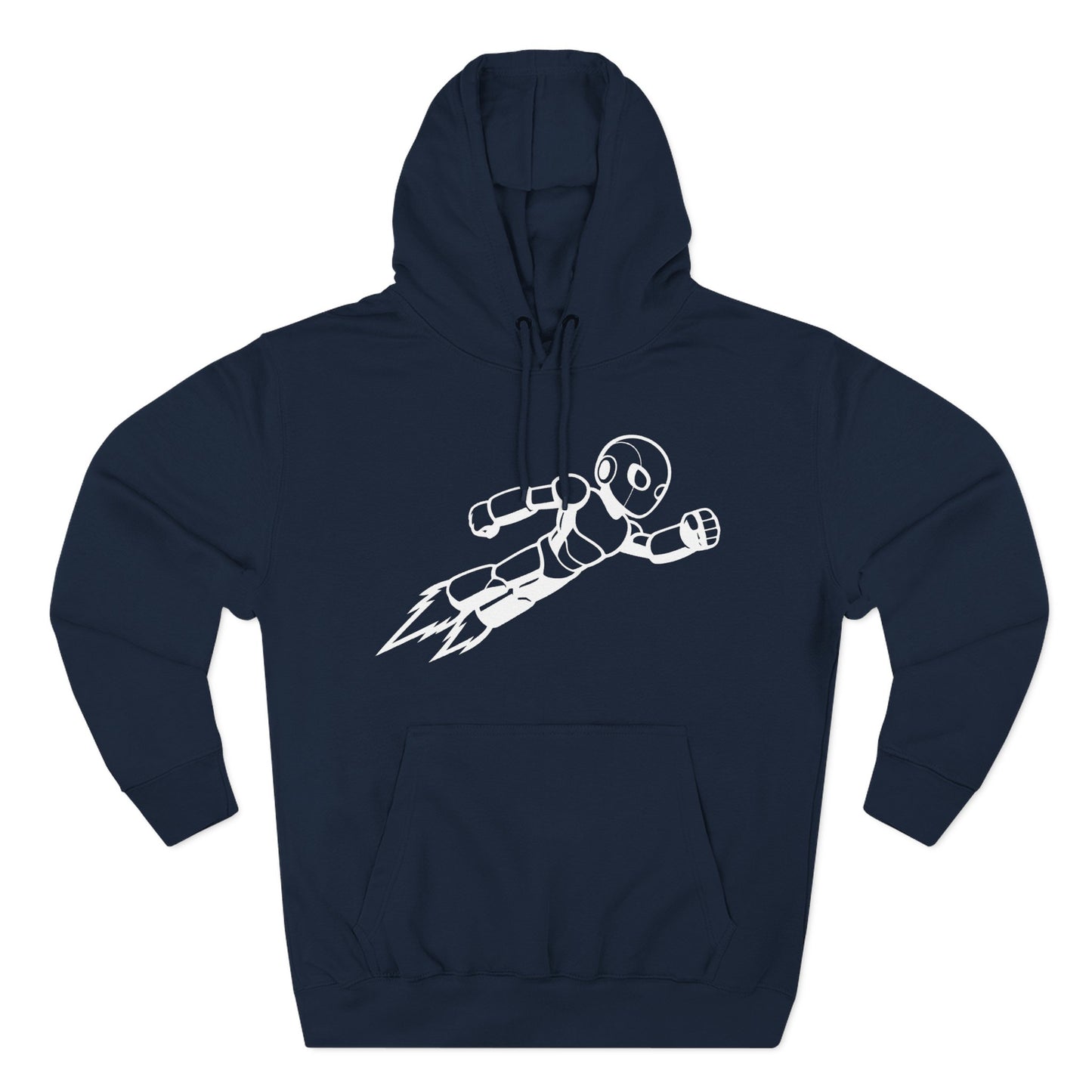 Three-Panel Fleece Hoodie Kytron