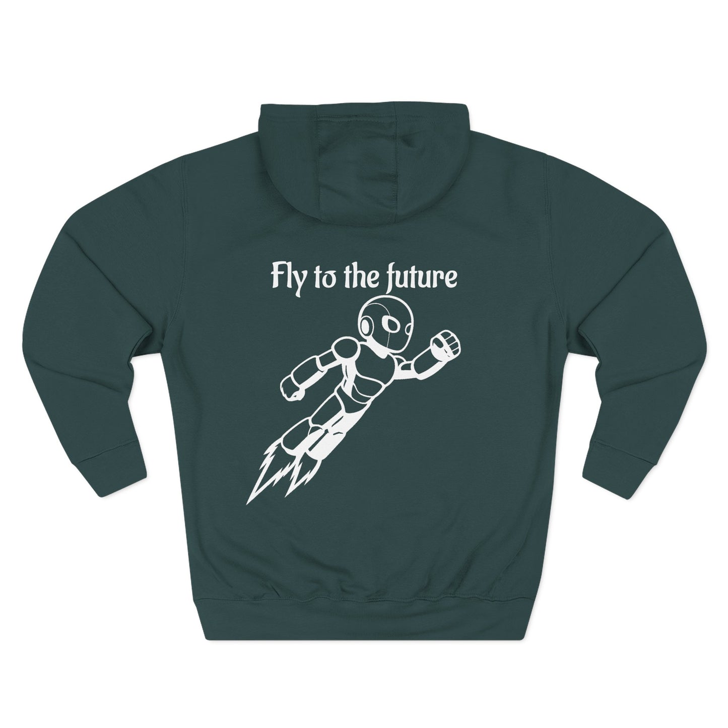 Three-Panel Fleece Hoodie Kytron