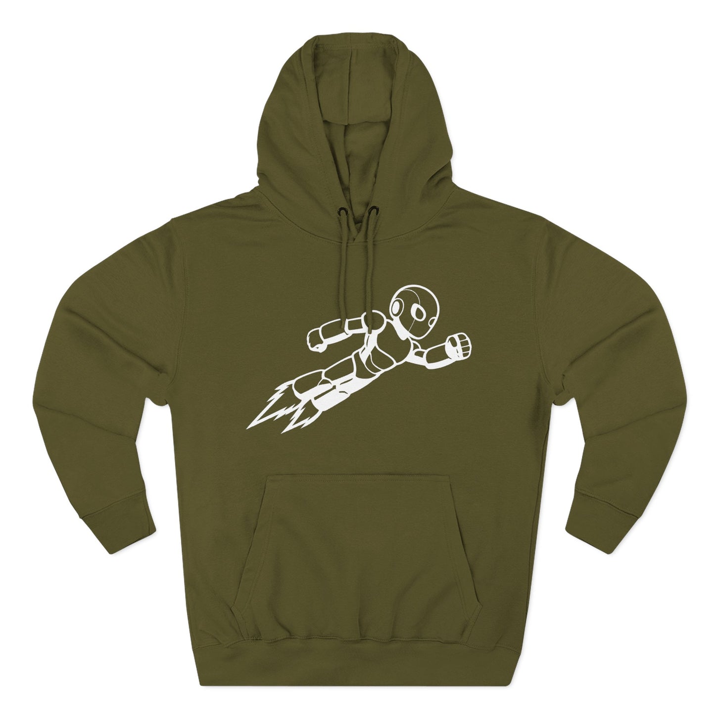 Three-Panel Fleece Hoodie Kytron