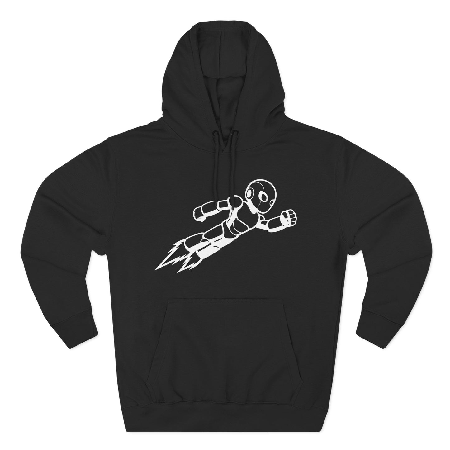 Three-Panel Fleece Hoodie Kytron