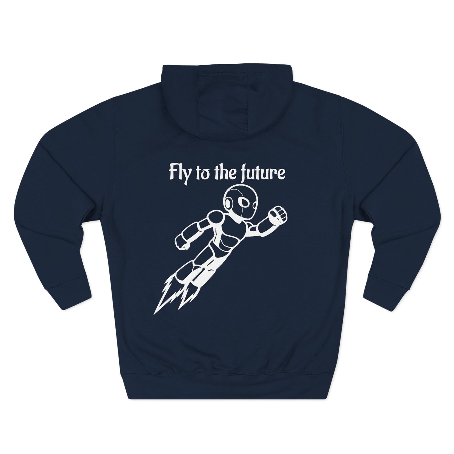 Three-Panel Fleece Hoodie Kytron
