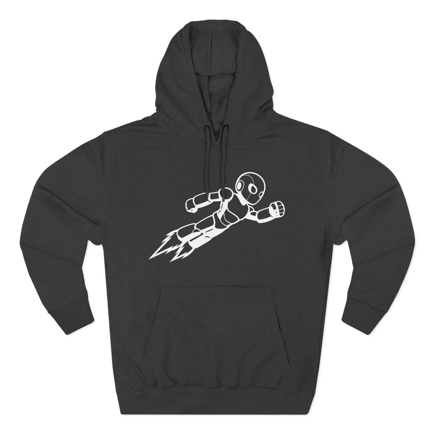 Three-Panel Fleece Hoodie Kytron