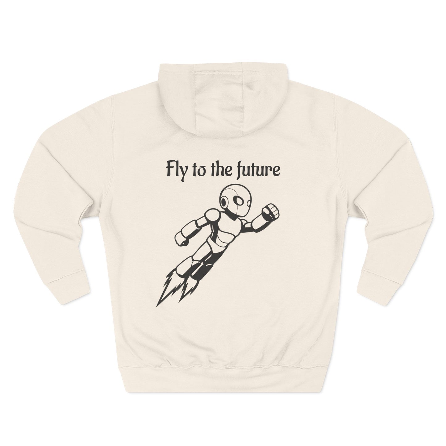 Three-Panel Fleece Hoodie Kytron