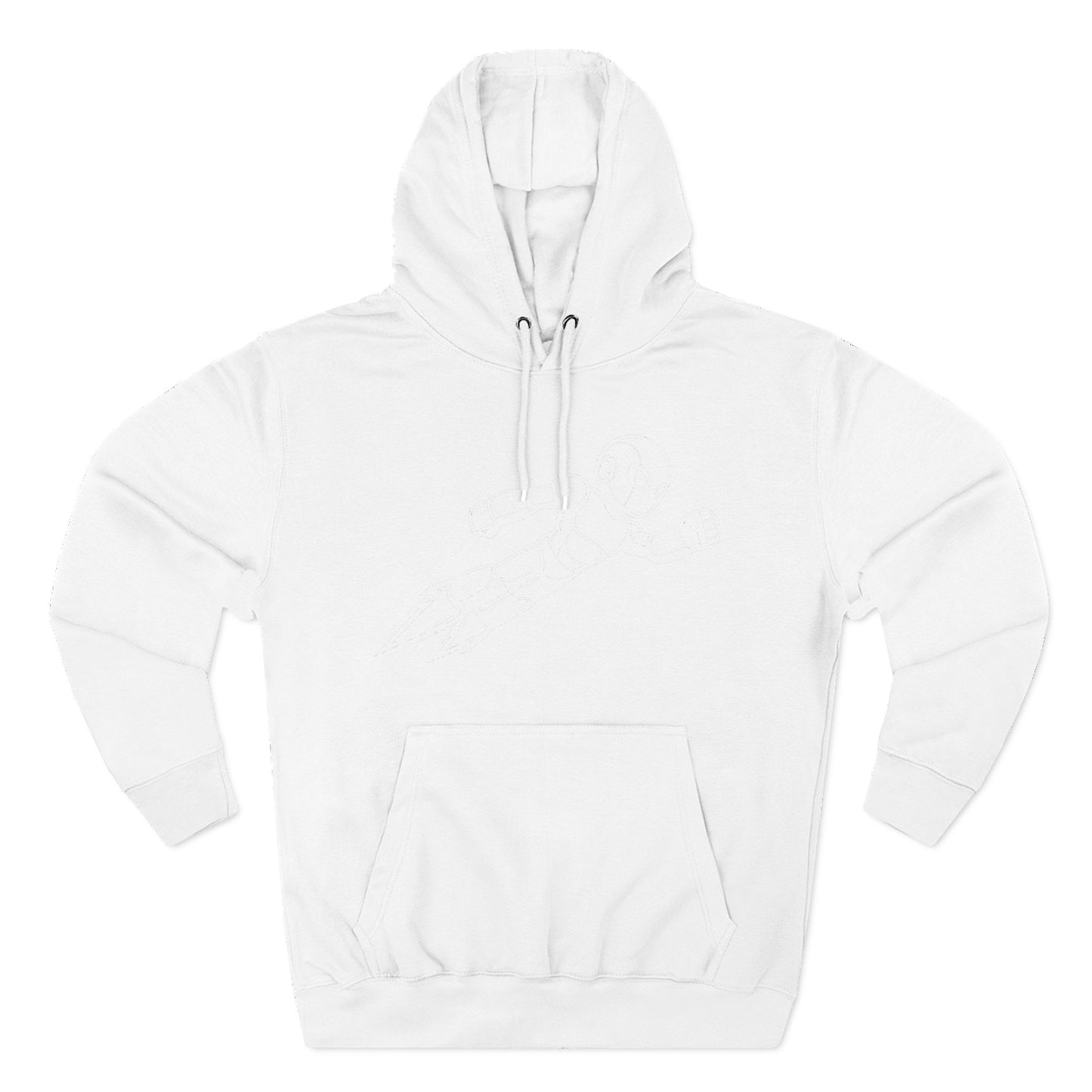 Three-Panel Fleece Hoodie Kytron