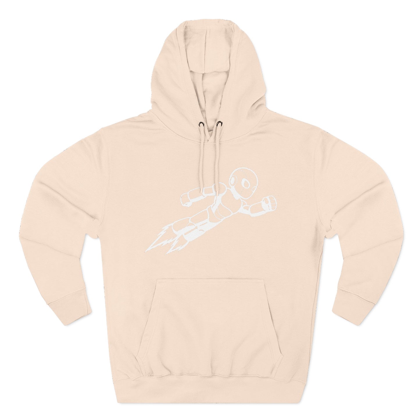 Three-Panel Fleece Hoodie Kytron