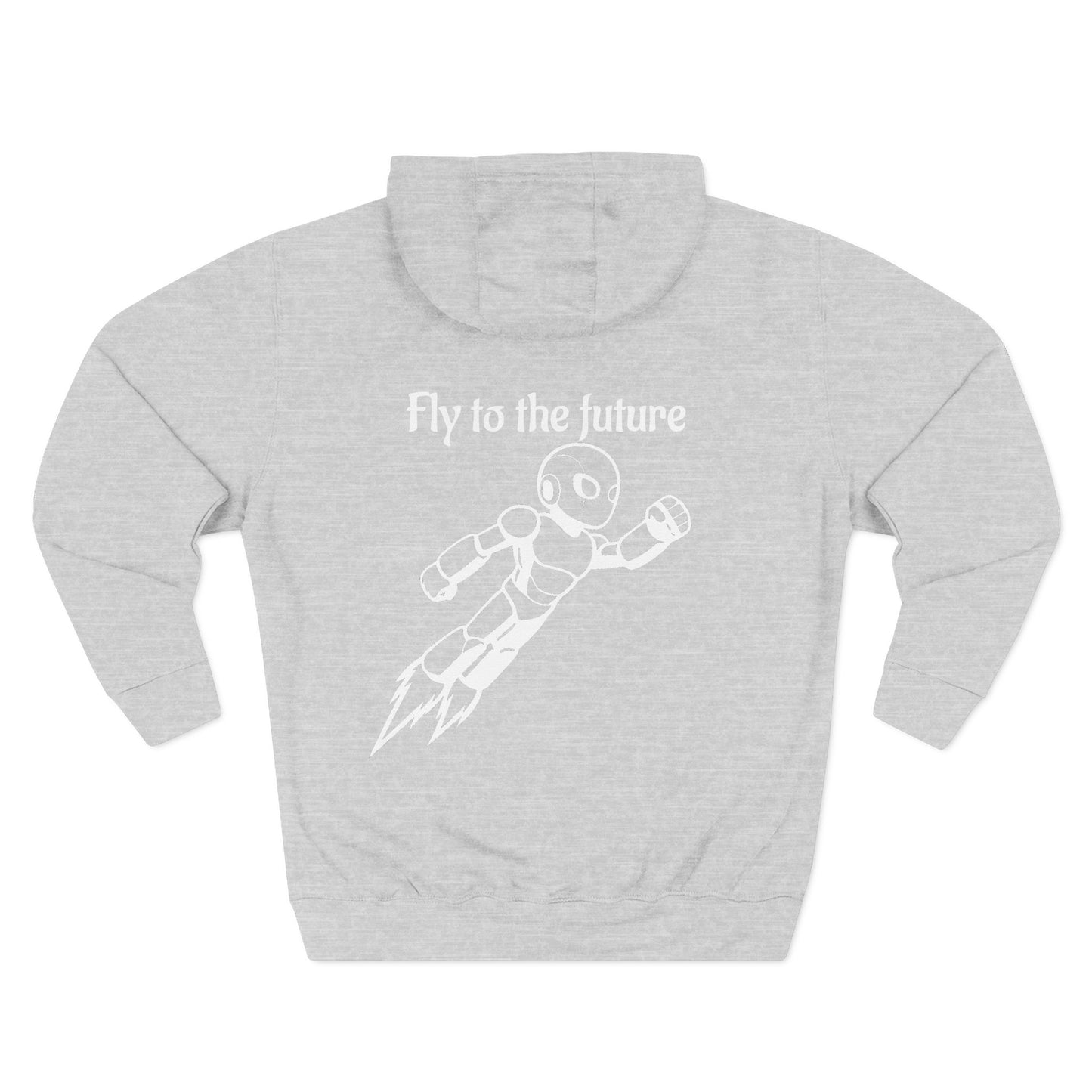 Three-Panel Fleece Hoodie Kytron