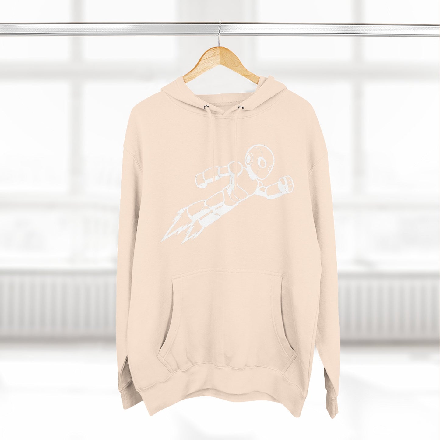 Three-Panel Fleece Hoodie Kytron