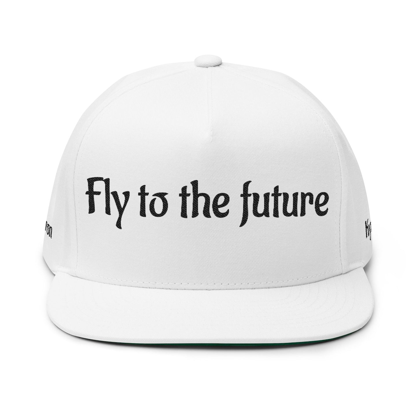 Flat Bill Cap (Embroidery)
