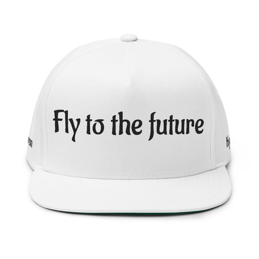 Flat Bill Cap (Embroidery)