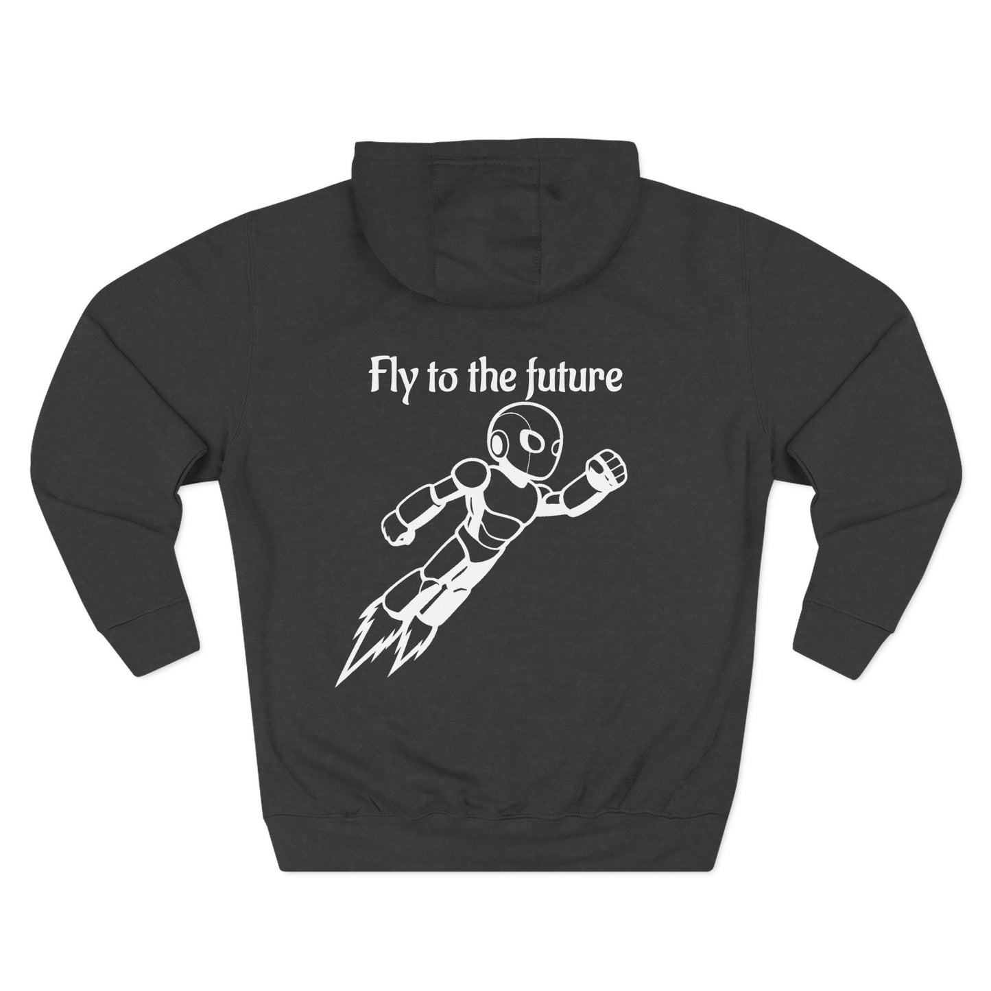 Three-Panel Fleece Hoodie Kytron