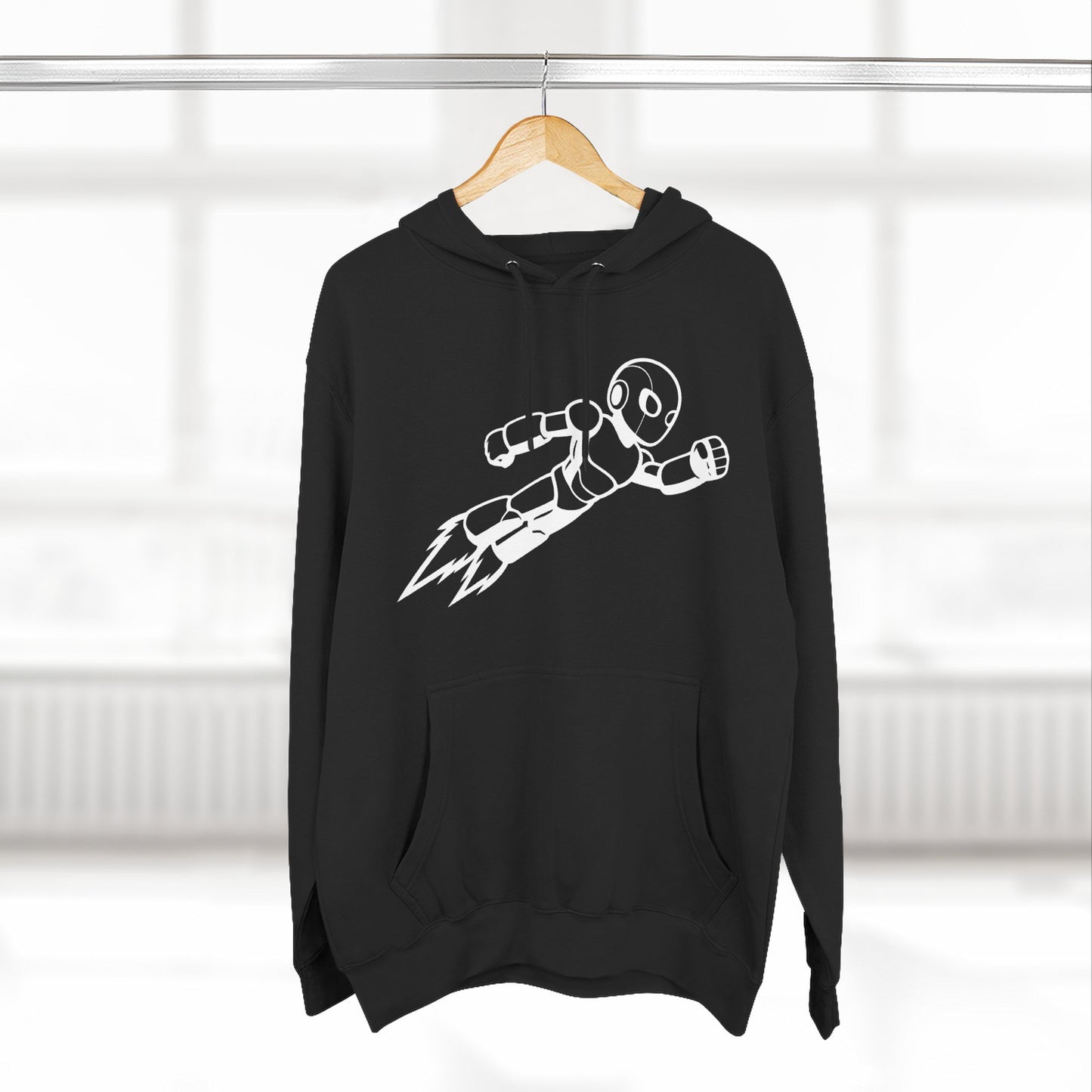 Three-Panel Fleece Hoodie Kytron
