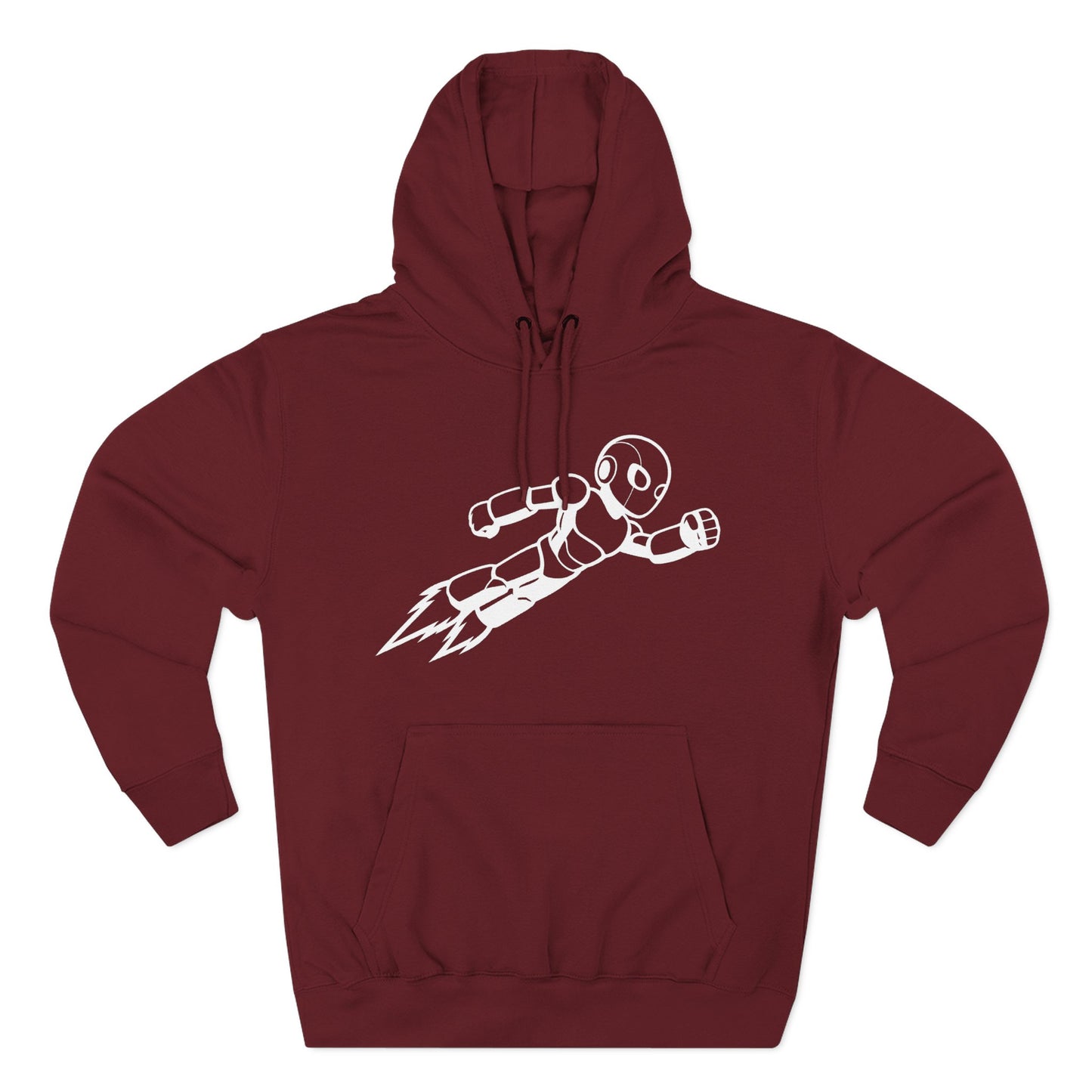 Three-Panel Fleece Hoodie Kytron